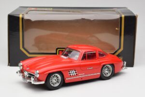 Mercedes 300 SL Rdeč Bburago 1:18 3015 Kovina – slika 8 od 8