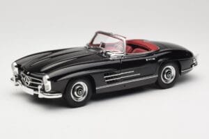 Mercedes 300 SL W198 Roadster Črna Minichamps 1:18 180039036 Kovina