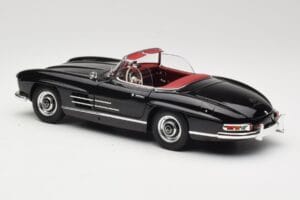 Mercedes 300 SL W198 Roadster Črna Minichamps 1:18 180039036 Kovina – slika 7 od 8