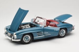Mercedes 300 SL W198 Roadster Modra Minichamps 1:18 180039035 Kovina – slika 2 od 8