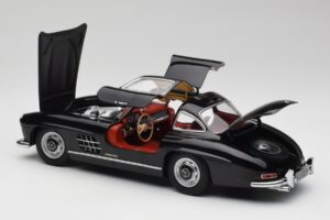 Mercedes 300 SL W198 Črn Minichamps 1:18 180039004 Kovina – slika 5 od 8
