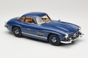 Mercedes 300 SL W198 Modra Norev 1:18 183852 Kovina – slika 6 od 8