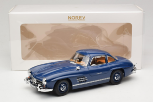 Mercedes 300 SL W198 Modra Norev 1:18 183852 Kovina – slika 8 od 8