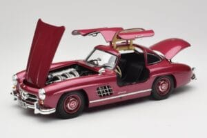 Mercedes 300 SL W198 Ognjenordeč Minichamps 1:18 180039008 Kovina – slika 2 od 8