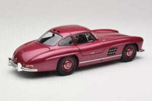 Mercedes 300 SL W198 Ognjenordeč Minichamps 1:18 180039008 Kovina – slika 3 od 8