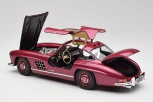 Mercedes 300 SL W198 Ognjenordeč Minichamps 1:18 180039008 Kovina – slika 5 od 8