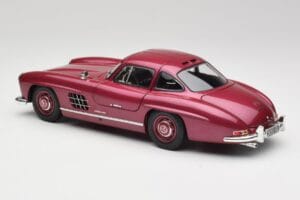 Mercedes 300 SL W198 Ognjenordeč Minichamps 1:18 180039008 Kovina – slika 7 od 8