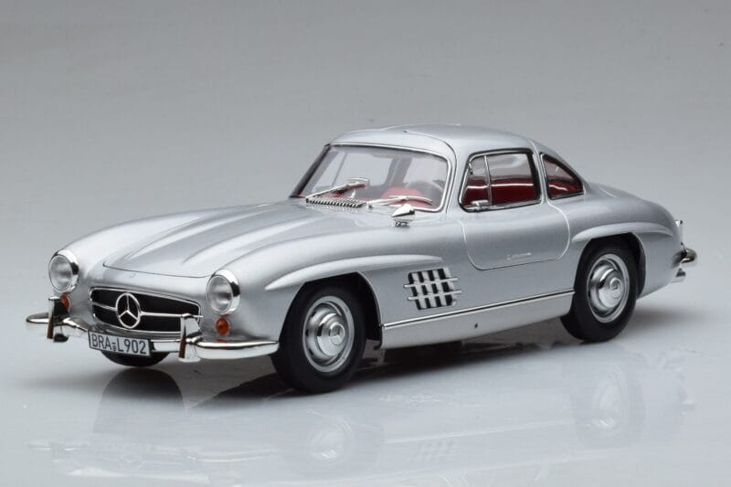 Mercedes 300 SL W198 Gullwing Norev 1:18 183850 Kovina