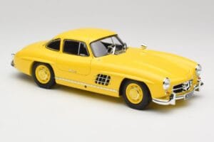 Mercedes 300 SL W198 Svetlo Rumen Minichamps 1:18 180039009 Kovina – slika 6 od 8