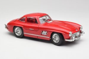 Mercedes 300 SL W198 Red Metallic Bburago 1:18 3013-M1 Kovina – slika 6 od 8