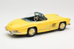 Mercedes 300 SL W198 Roadster Hardtop Signal Yellow Minichamps 1:18 180039044 Kovina – slika 4 od 9