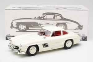 Mercedes 300 SL W198 Bel Minichamps 1:18 180039006 Kovina – slika 8 od 8