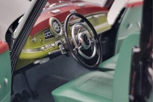 Mercedes 300 W186 Konrad Adenauer Norev 1:18 183707 Kovina – slika 8 od 9