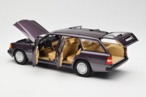 Mercedes 300D S124 T-Model Bornit Dealer Edition Norev 1:18 B66040701 Kovina – slika 5 od 8