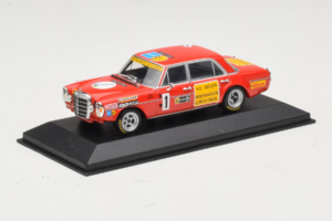 Mercedes 300 SEL 6.8 AMG #35 H. Heyer / C. Schickentanz 24 Hours of Spa 1971 Minichamps 1:43 MB007 Kovina – slika 2 od 4