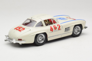 Mercedes 300SL #452 Mille Miglia 1955 Bel Bburago 1:18 3015-M2 Kovina – slika 3 od 8