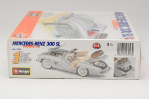 Mercedes 300SL Roadster Srebrn Bburago 1:18 7043 Kovina – slika 4 od 4