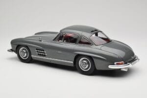 Mercedes 300SL W198 Gullwing Graphite Grey Norev 1:12 123852 Kovina – slika 5 od 6