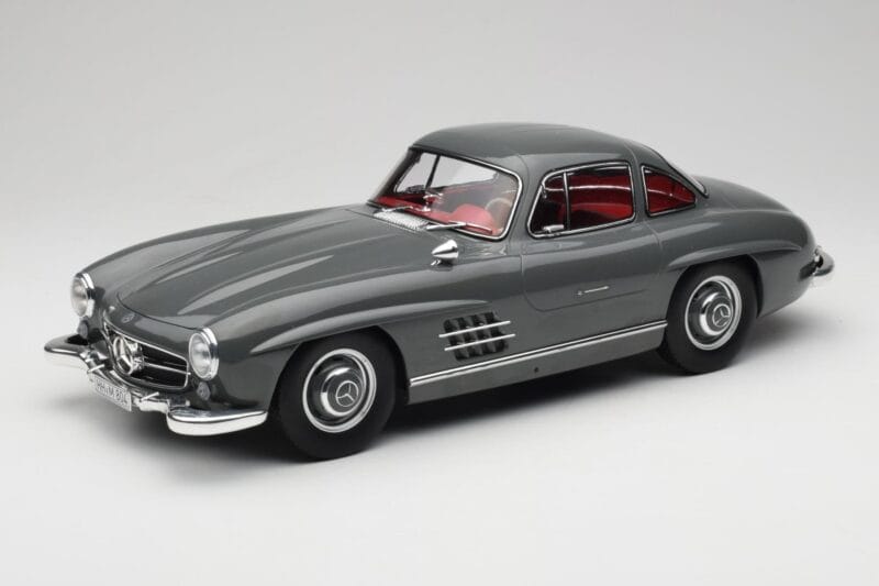 Mercedes 300SL W198 Gullwing Graphite Grey Norev 1:12 123852 Kovina