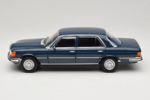 Mercedes 350 SEL W116 Hansa Blue Norev 1:18 183976 Kovina – slika 4 od 8