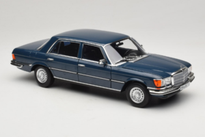 Mercedes 350 SEL W116 Hansa Blue Norev 1:18 183976 Kovina – slika 6 od 8