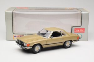 Mercedes 350 SL R107 Zlat Sun Star 1:18 MB004 Kovina – slika 8 od 8