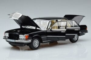 Mercedes 450 SEL 6.9 W116 Omejena Serija Norev 1:18 183458 Kovina – slika 2 od 8