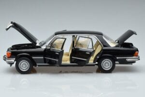 Mercedes 450 SEL 6.9 W116 Omejena Serija Norev 1:18 183458 Kovina – slika 4 od 8