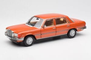 Mercedes 450 SEL 6.9 W116 Oranžen Metallic Norev 1:18 183459 Kovina