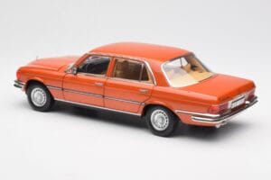 Mercedes 450 SEL 6.9 W116 Oranžen Metallic Norev 1:18 183459 Kovina – slika 7 od 8