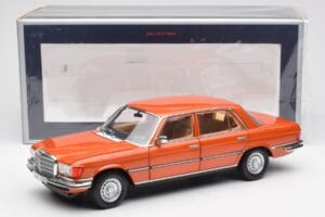 Mercedes 450 SEL 6.9 W116 Oranžen Metallic Norev 1:18 183459 Kovina – slika 8 od 8