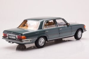 Mercedes 450 SEL 6.9 W116 Petrol Metalik Norev 1:18 183974 Kovina – slika 3 od 8