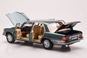 Mercedes 450 SEL 6.9 W116 Petrol Metalik Norev 1:18 183974 Kovina – slika 5 od 8