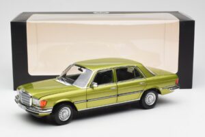 Mercedes 450 SEL W116 Citrus Zelen Dealer Edition Norev 1:18 B66040683 Kovina – slika 8 od 8