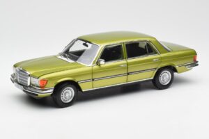 Mercedes 450 SEL W116 Citrus Zelen Dealer Edition Norev 1:18 B66040683 Kovina