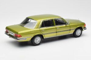 Mercedes 450 SEL W116 Citrus Zelen Dealer Edition Norev 1:18 B66040683 Kovina – slika 3 od 8