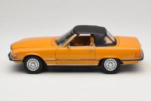 Mercedes 450 SL R107 Cayenne Orange Norev 1:18 183350 Kovina – slika 5 od 10