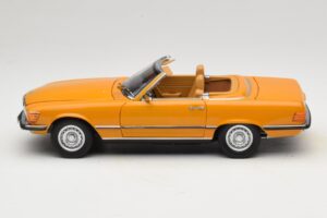 Mercedes 450 SL R107 Cayenne Orange Norev 1:18 183350 Kovina – slika 6 od 10