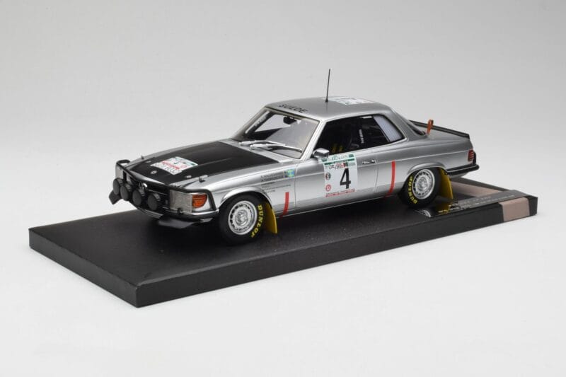 Mercedes 450 SLC 5.0 C107 #4 B. Waldegard / H. Thorszelius Rally Bandama 1979 Minichamps 1:18 107793204 Smola