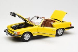 Mercedes 450SL R107 Rumen US Version Norev 1:18 183727 Kovina – slika 2 od 9