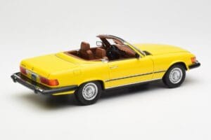 Mercedes 450SL R107 Rumen US Version Norev 1:18 183727 Kovina – slika 4 od 9