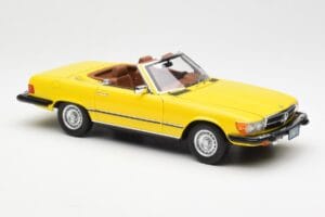 Mercedes 450SL R107 Rumen US Version Norev 1:18 183727 Kovina – slika 7 od 9