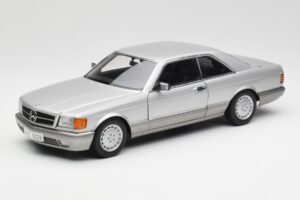 Mercedes 500 SEC C126 Srebrn AUTOart 1:18 76212 Kovina