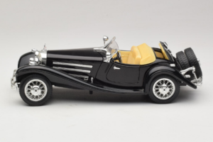 Mercedes 500K Roadster Črn Bburago 1:18 3020-P2 Kovina – slika 4 od 8