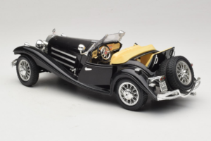 Mercedes 500K Roadster Črn Bburago 1:18 3020-P2 Kovina – slika 5 od 8