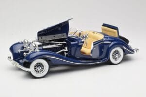 Mercedes 500K Special Roadster Moder Maisto 1:18 56059 Kovina – slika 2 od 8