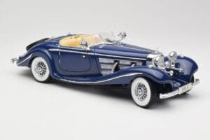 Mercedes 500K Special Roadster Moder Maisto 1:18 56059 Kovina – slika 6 od 8