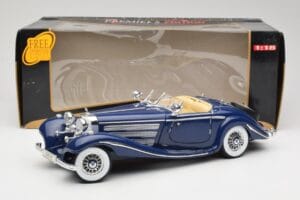Mercedes 500K Special Roadster Moder Maisto 1:18 56059 Kovina – slika 8 od 8