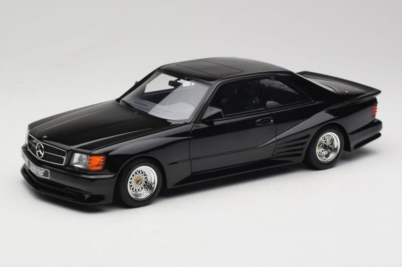 Mercedes 560 SEC W126 Koenig Črn Otto 1:18 OT1134 Smola