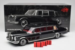 Mercedes 600 Pullman W100 Črn NZG 1:18 1071/50 Kovina – slika 8 od 8